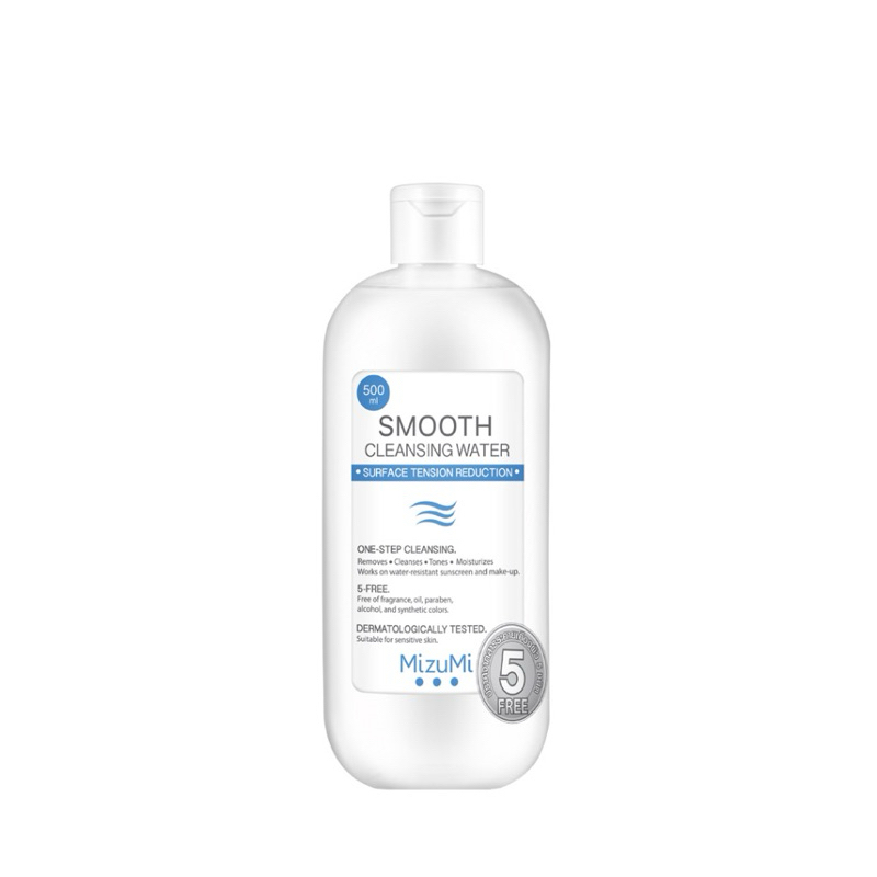 mizumi smooth cleansing water 500 ml.