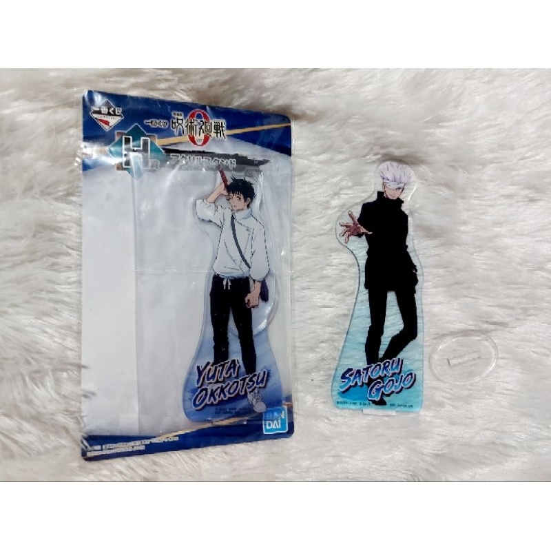 (พร้อมส่ง ของแท้) Acrylic Stand Ichiban Kuji Yuta Gojo Jujutsu Kaisen สแตน ยูตะ โกะโจ