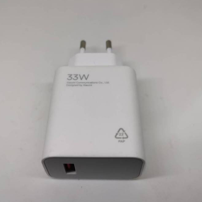Adpter Xiaomi 33W / Charging หัวชาร์จ Xiaomi 33W แท้ แกะเครื่อง