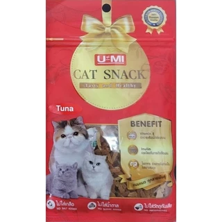 💥💥U-mi cat snack💥💥 ยูมิ ขนมแมวเส้นขนาด 35 กรัม (12 ซอง)