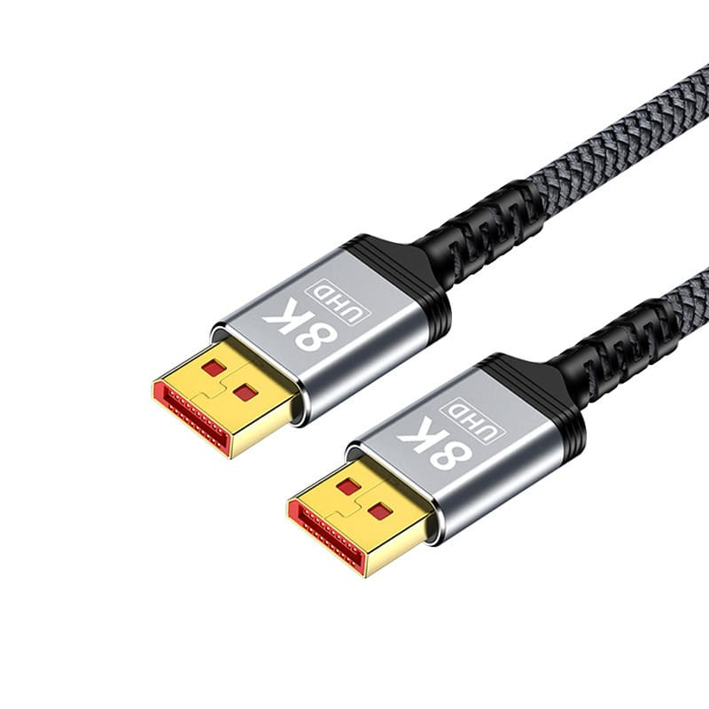 สาย Display Port 1.4 8K 60Hz 4K 144Hz 2K 165Hz ต่อจอ สายต่อ Monitor สายต่อทีวี สายต่อ PS5 DisplayPort Cable DP