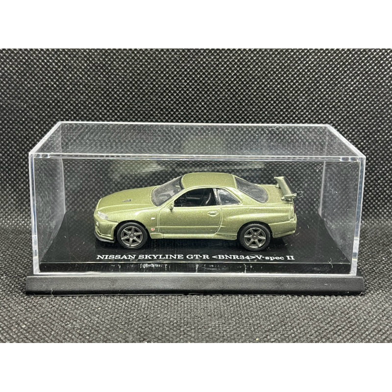 Nissan Skyline R34 V-Spec II 1/64 Kyosho