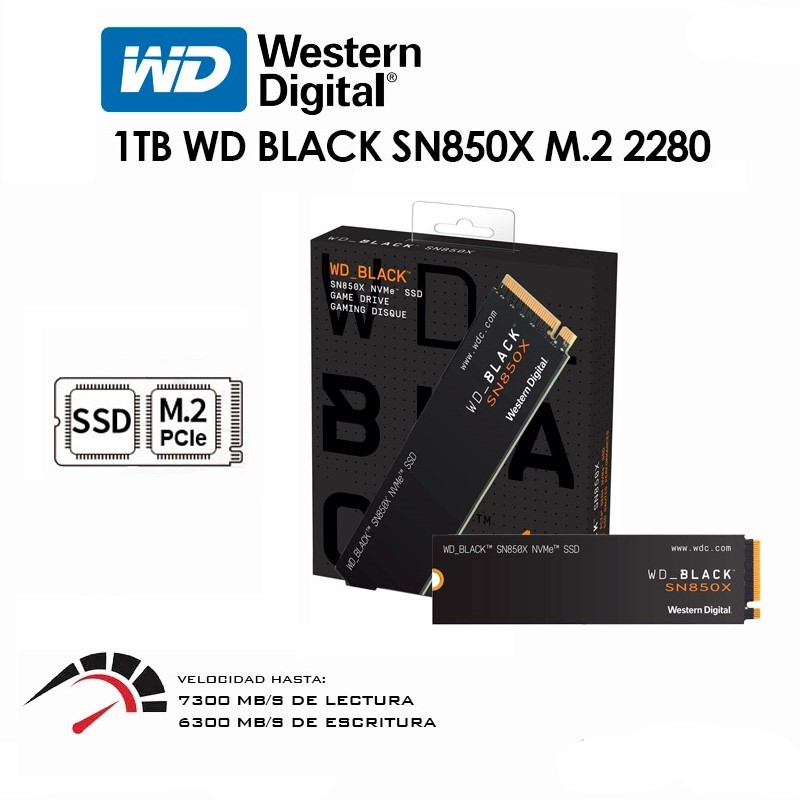 SSD M.2 WD BLACK SN850x 1TB 2TB 4TB NVMe GEN 4 WDS100T2X0E WDS200T2X0E WDS400T2X0E เอสเอสดี SN850