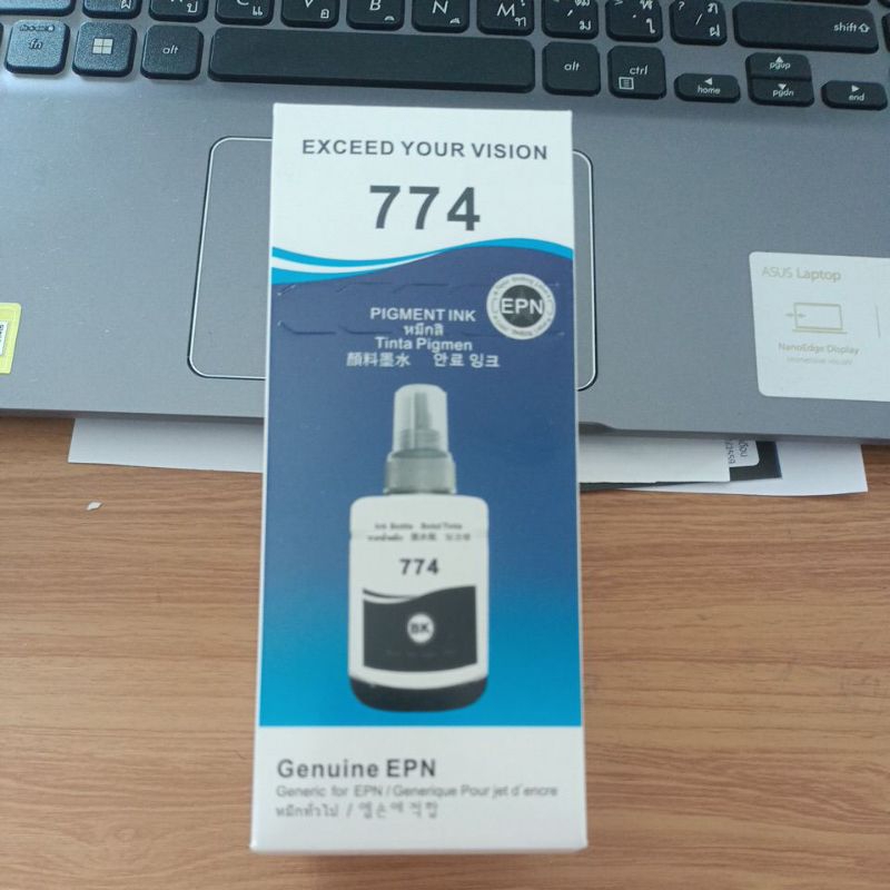💚หมึก774💜เกรดพรีเมี่ยมใช้กับEpson/M100M200