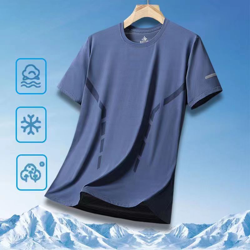 เสื้อยืดแขนสั้น ลำลอง ผ้าเย็นสบายยย ใส่ได้ทั้งชายและหญิง เหมาะกับอากาศร้อน ราคาพิเศษ