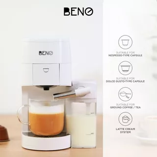 เครื่องชงกาแฟเอสเพรสโซ่ ยี่ห้อ BENO รุ่น BN3 และรุ่น BN3 MILK Touch