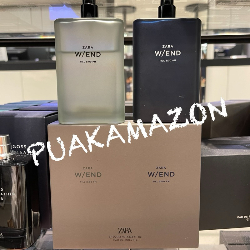 zara น้ำหอมชาย w/end till 3.00AM 8.00PM edt แพคคู่ 90 มล.
