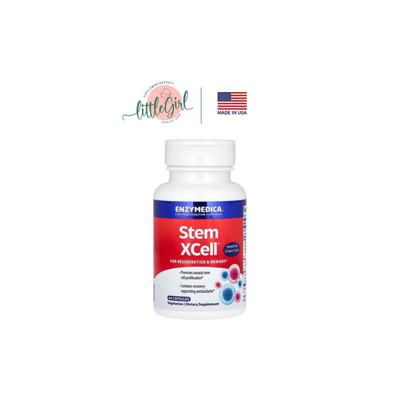 (New Packaging) สเตมเซลล์ Enzymedica Stem XCell 60 Capsules