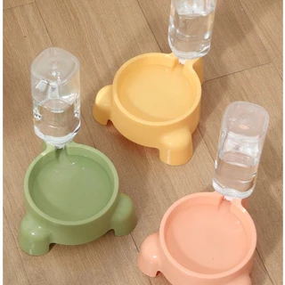 MJ_SHOP - ชามให้น้ำอัตโนมัติ 500ML สีพาสเทลแบบใหม่
