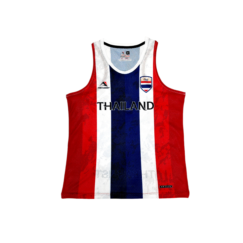 เสื้อวิ่ง เสื้อกล้าม อิลิท ออกกำลังกาย ดิแอสซิสต์รุ่น ไทยแลนท์ V3