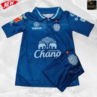 ชุดกีฬาเด็ก ทีม บุรีรัมย์ รุ่นใหม่ล่าสุด ปี 2025 ครบชุดเสื้อพร้อมกางเกง มีไซส์ 14-30