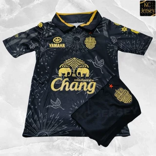 ชุดกีฬาเด็ก ทีม บุรีรัมย์ รุ่นใหม่ล่าสุด ปี 2025 ครบชุดเสื้อพร้อมกางเกง มีไซส์ 14-30