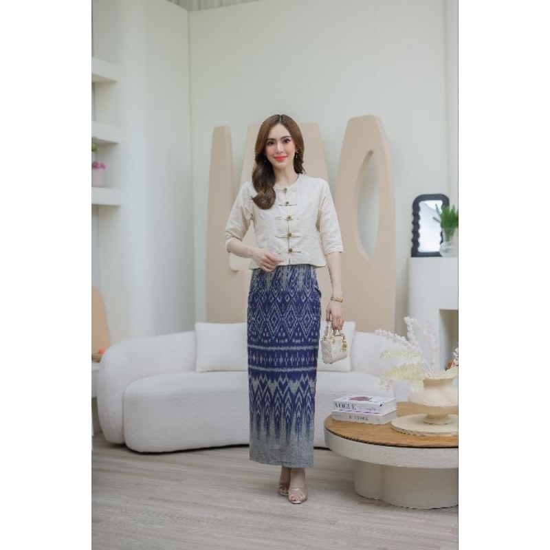 เซ็ตเสื้อ+ผ้าถุงผ้าฝ้ายเชียงใหม่ ซื้อเป็นเซ๊ตประหยัดกว่า 20 ฿++ - รูปที่ 3