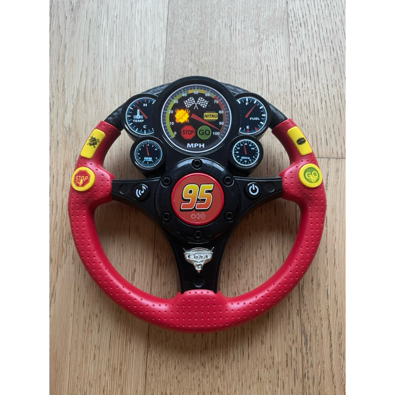 Disney Pixar’s Cars 3 Lightning McQueen Toy Steering Wheel