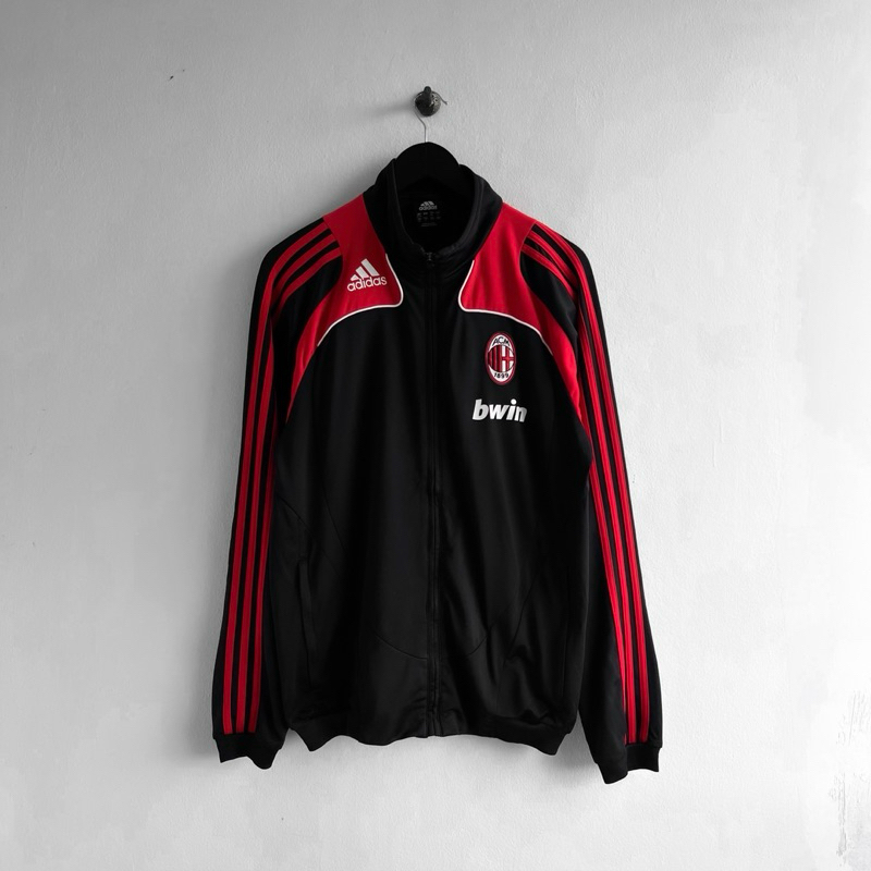 เสื้อแจ็คเก็ต AC MILAN 2008/2009  JACKET ACM FOOTBALL SOCCER MENS ADIDAS