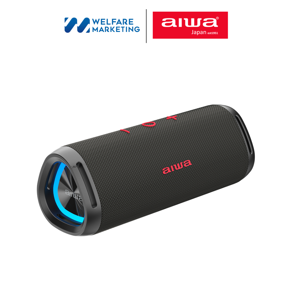 [ผ่อน 0%] AIWA Spitfire Mini Bluetooth Speaker ลำโพงบลูทูธพกพามินิ กันน้ำระดับ IPX7