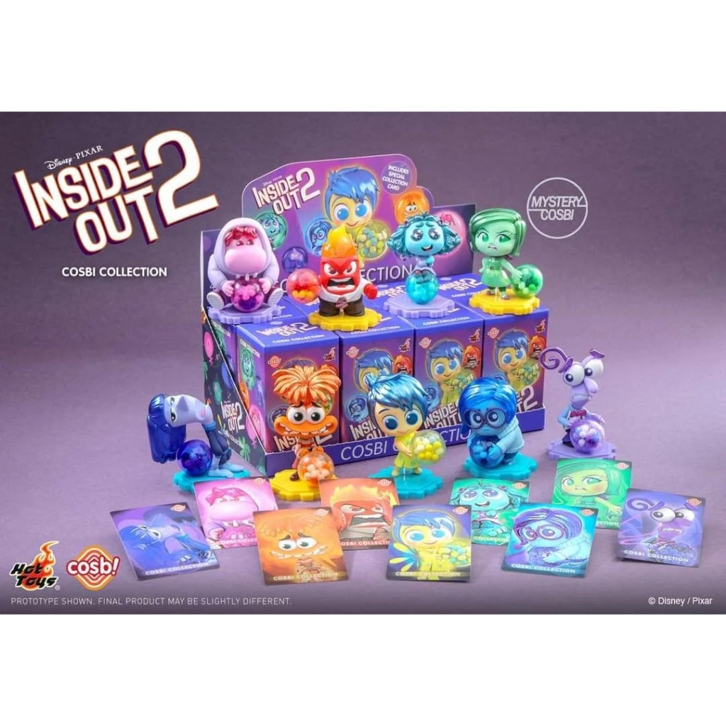 [พร้อมส่ง] Hot Toys Disney and Pixar's Inside Out 2 Cosbi (แบบแยกจุ่ม)