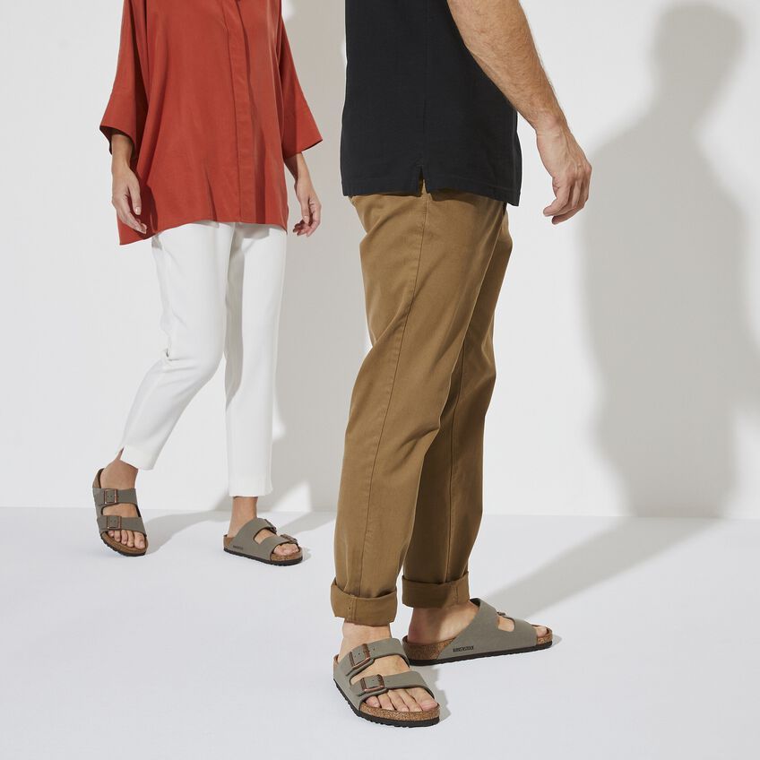 BIRKENSTOCK ARIZONA BIRKO Nubuck stone