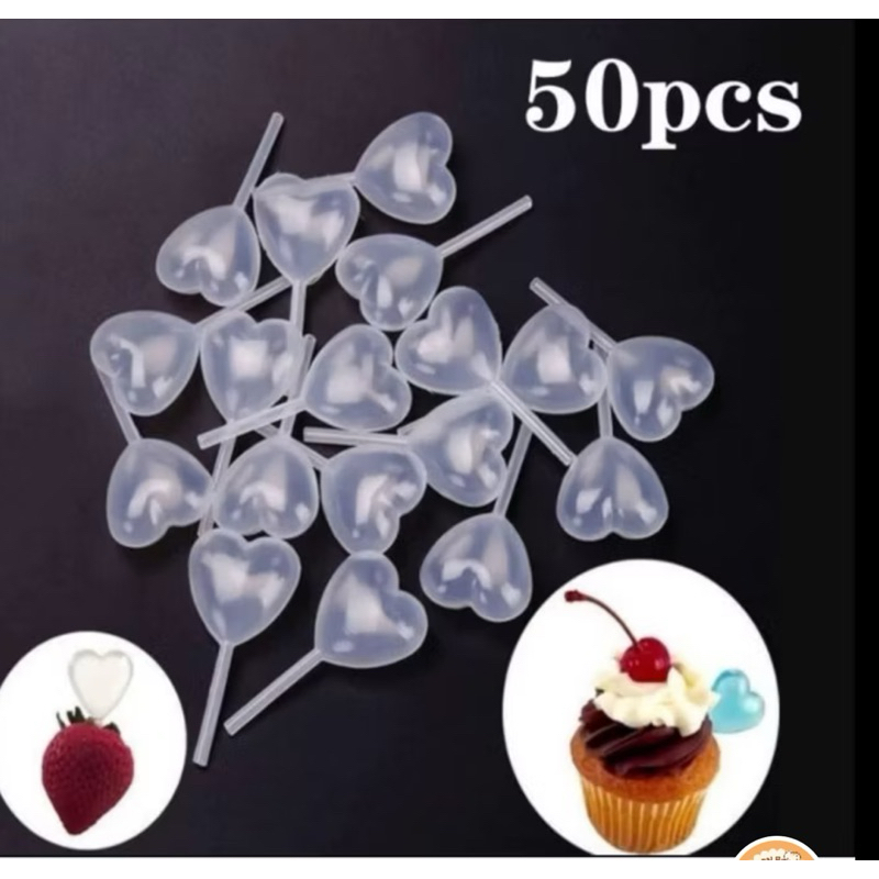 ดรอปเปอร์หัวใจ 4ml. 50ชิ้น