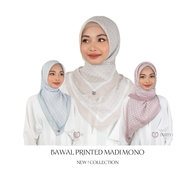 BAWAL JAPAN COLLECTION MADI MONO ผ้าบาวาเจแปนพรีเมียมพิมพ์ลาย