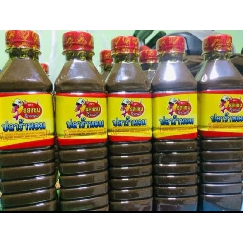 น้ำปลาร้าคีโต ไม่ใส่ผงชูรส ไม่ผสมน้ำตาล น้ำปลาร้าหอม(ตรารสแซ่บ 400ml.)