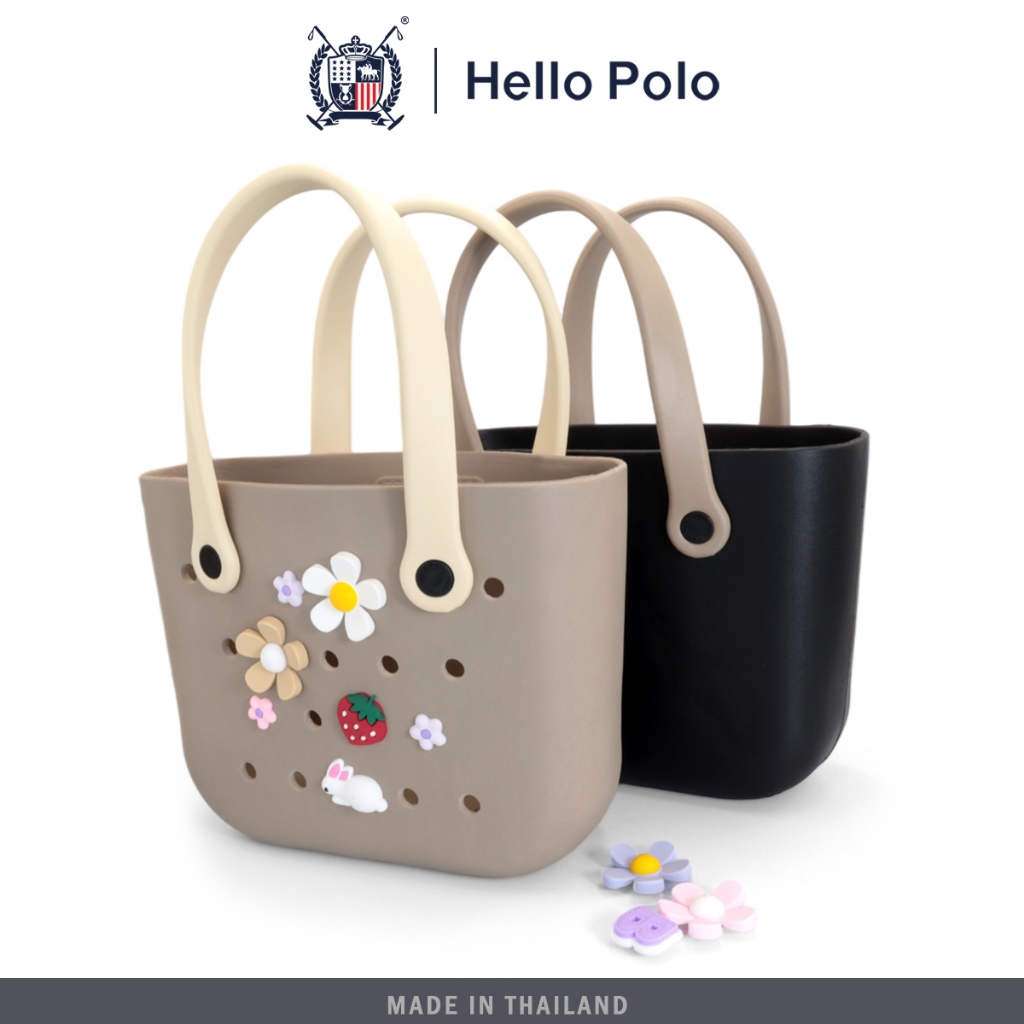 Hello Polo ฤดูร้อนกระเป๋า กระเป๋า ชายหาด กระเป๋าแฟชั่น ดีไซน์ระบายอากาศ ดีไซน์ระบายอากาศทันสมัย วัสดุ EVA BH2003