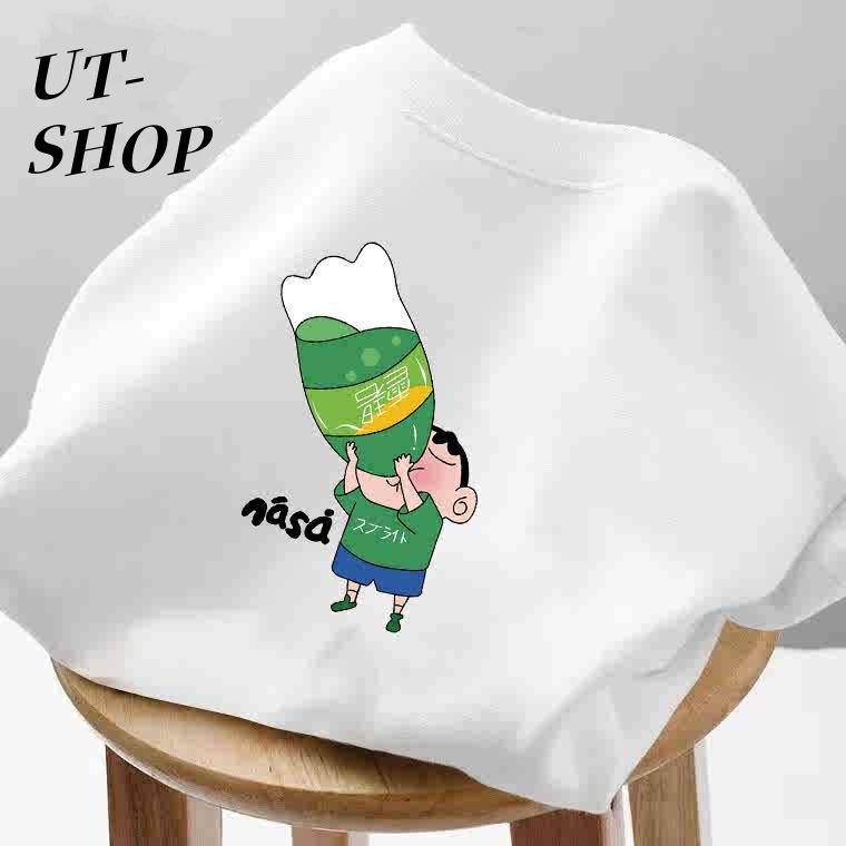 【UT】เสื้อยืดแขนสั้น OVERSIZE ลายพิมพ์ "เครยอนชินจัง" ผ้า cotton 100% เสื้อชินจัง S-3XL