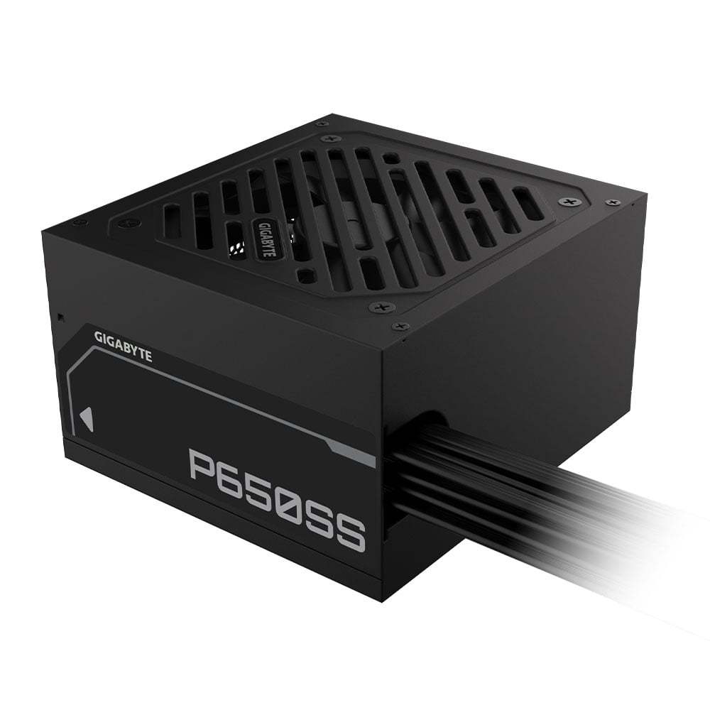 POWER SUPPLY (อุปกรณ์จ่ายไฟ) GIGABYTE - 650W 80 PLUS SILVER (GP-P650SS)