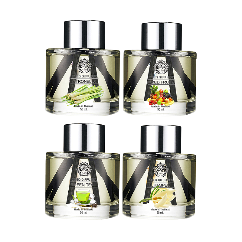 ก้านไม้หอม ปรับอากาศ ขนาด 50 ml ใช้ได้นาน 1-2เดือน น้ำหอมปรับอากาศ น้ำมันหอมระเหย Reed Diffuser