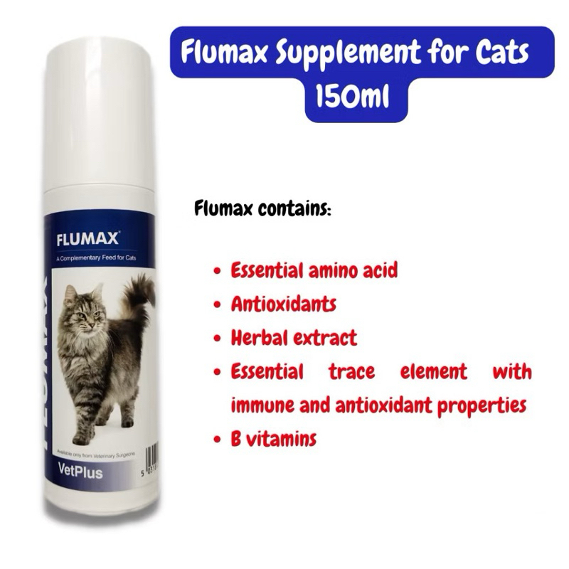 Vetplus Flumax Supplement for Cats 150ml