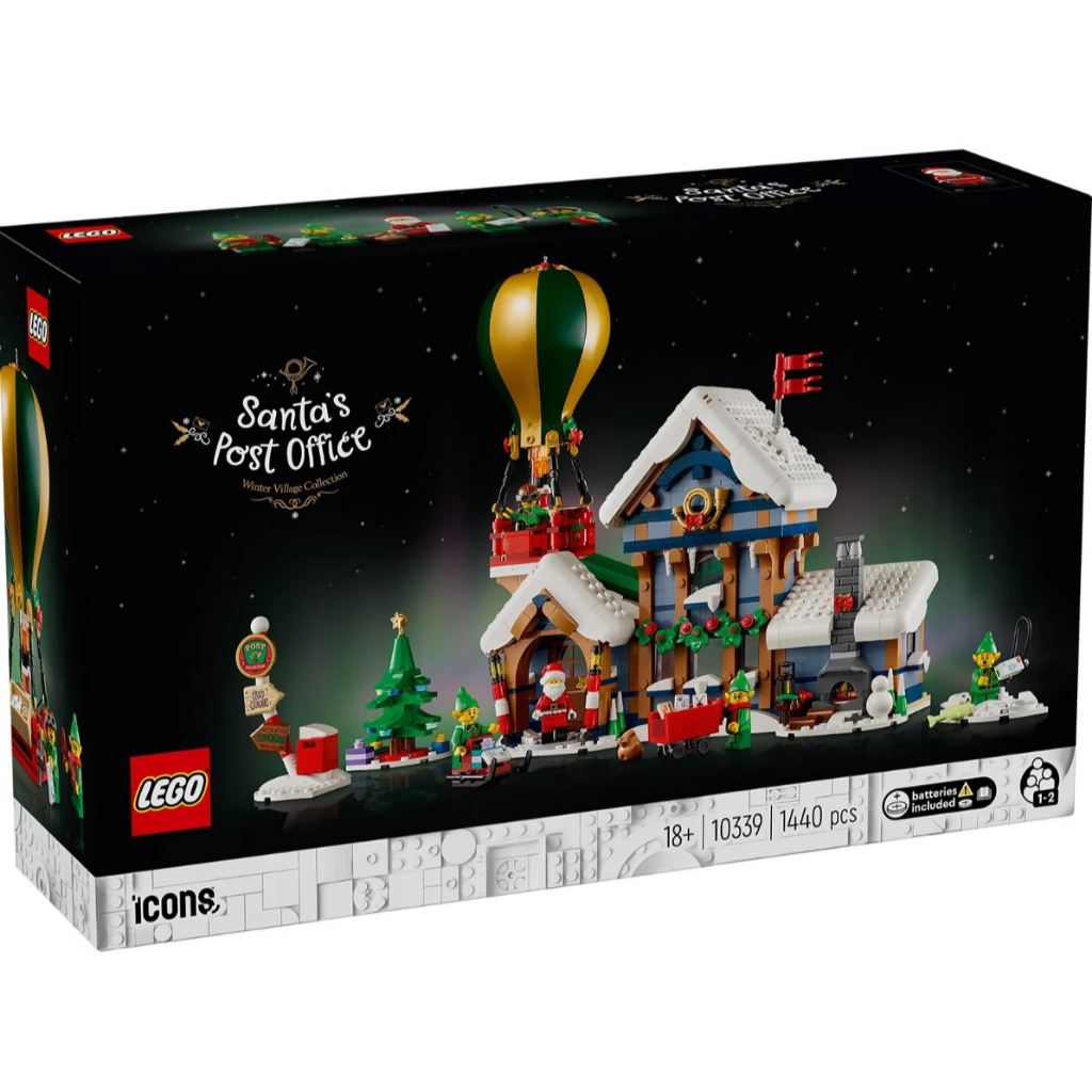 LEGO® ICONS™ Santa’s Post Office 10339
