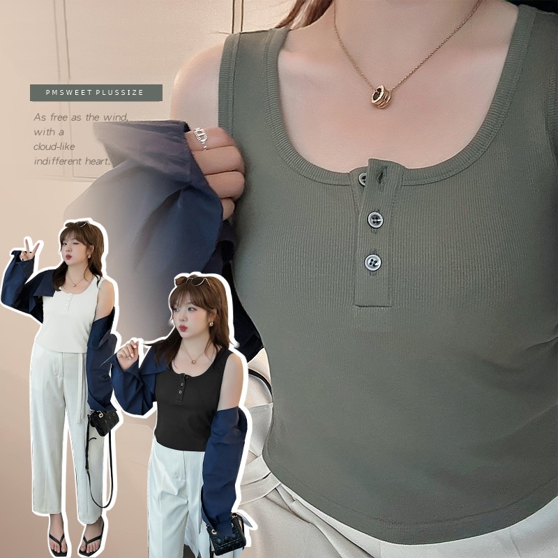 [Gift] PMP2327 ของแถม สินค้าสมนาคุณ งดจำหน่าย เสื้อกล้ามแฟชั่นสำหรับผู้หญิงไซส์ใหญ่ เมื่อซื้อครบ 2,500 บาท รับฟรี 1 ชิ้น