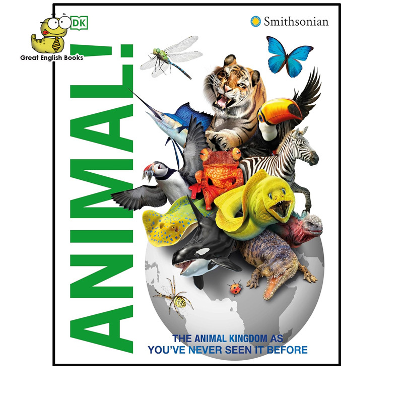 (ใช้โค้ดรับcoinคืน10%ได้) หนังสือสารานุกรมเกี่ยวกับสัตว์ Animal! (DK Knowledge Encyclopedias) Hardcover