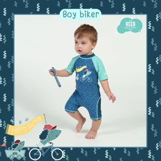 KEED : ชุดว่ายน้ำเด็ก BOY BIKER ป้องกัน UV 50+