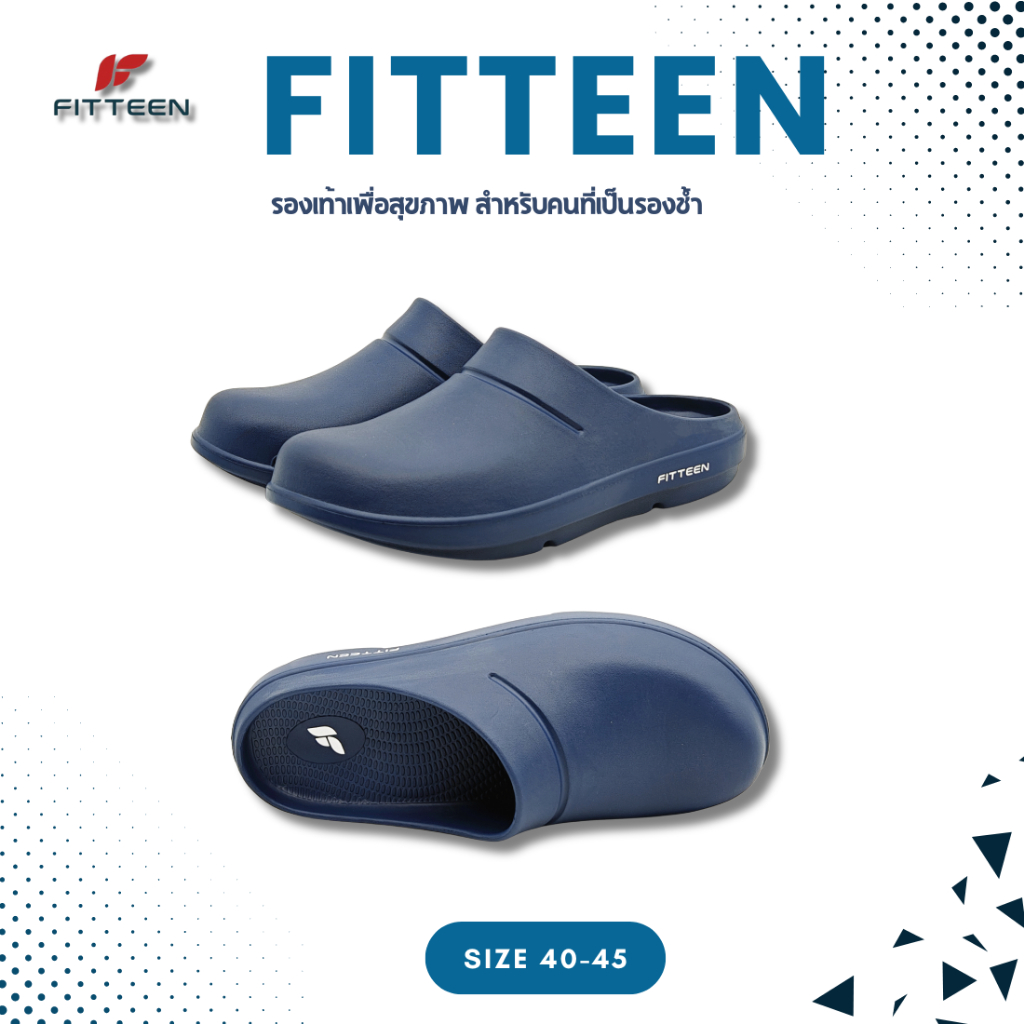 Fitteen FT003 รองเท้าสุขภาพ รองเท้าสวม หญิง ชาย