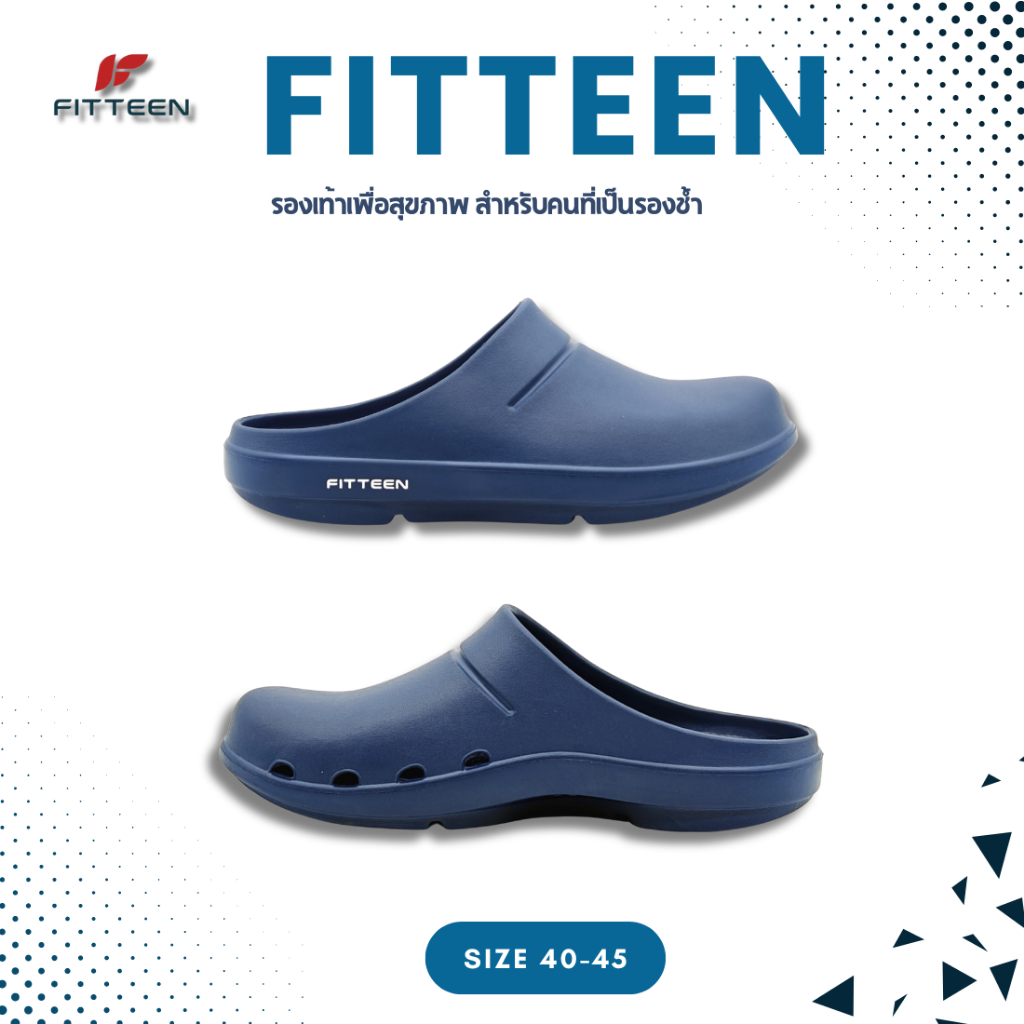 Fitteen FT003 รองเท้าสุขภาพ รองเท้าสวม หญิง ชาย