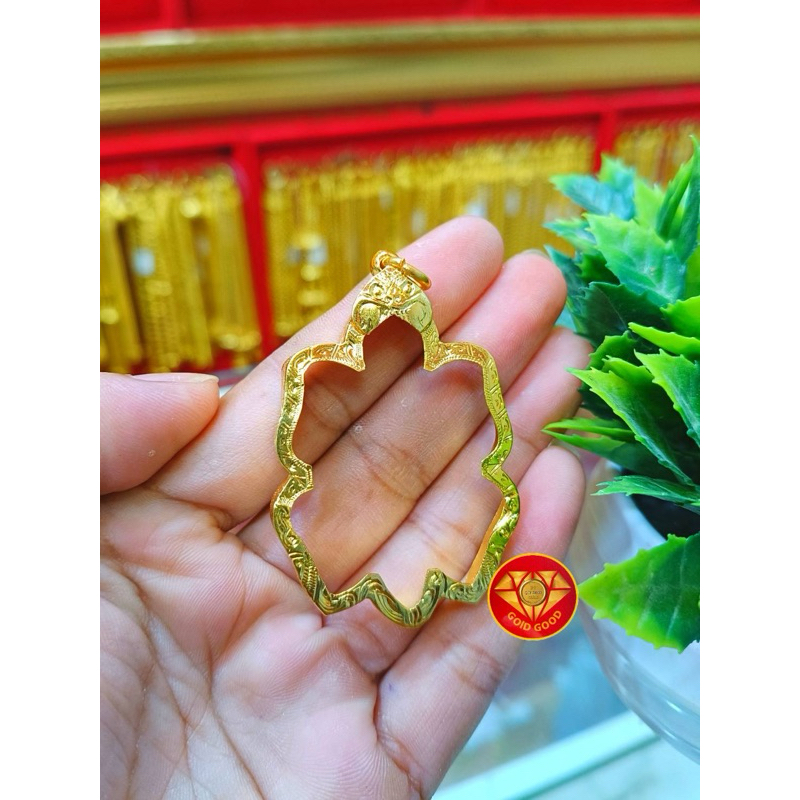 กรอบทองอิตาลีพญาเต่าเรือนรุ่นรวมพุทธคุณ