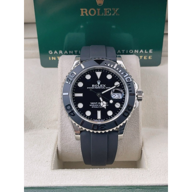 ROLEX YACHT MASTERS SWISS 1:1 โรงงาน SF factory super clone เครื่อง: super clone CAL 3235 ย้อนวันที่ถอยหลังตรงตาม Gen