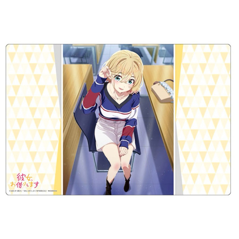 [Playmat Bushiroad 0030] Rubber Mat Collection Nanami Asami Date Rent-A-Girlfriend - Playmat,เพลแมท