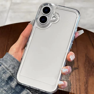 เคสใสกันกระแทก อะคริลิคสำหรับ ไอโฟน 16 16Pro 16Promax for iPhone16 Pro max 16plus 17 17pro 17proamx 17air