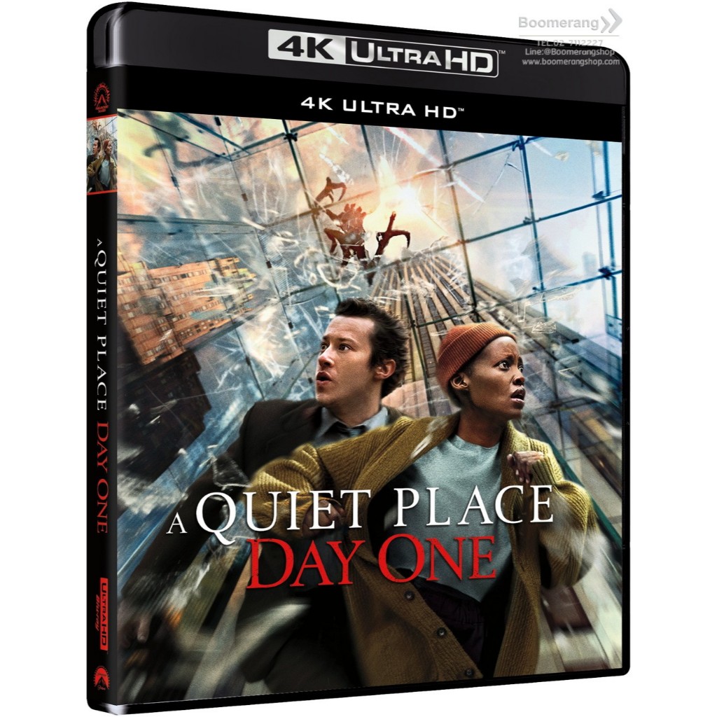 Quiet Place: Day One, A /ดินแดนไร้เสียง: วันที่หนึ่ง (4K+Blu-ray) (4K/BD มีเสียงไทย มีซับไทย)