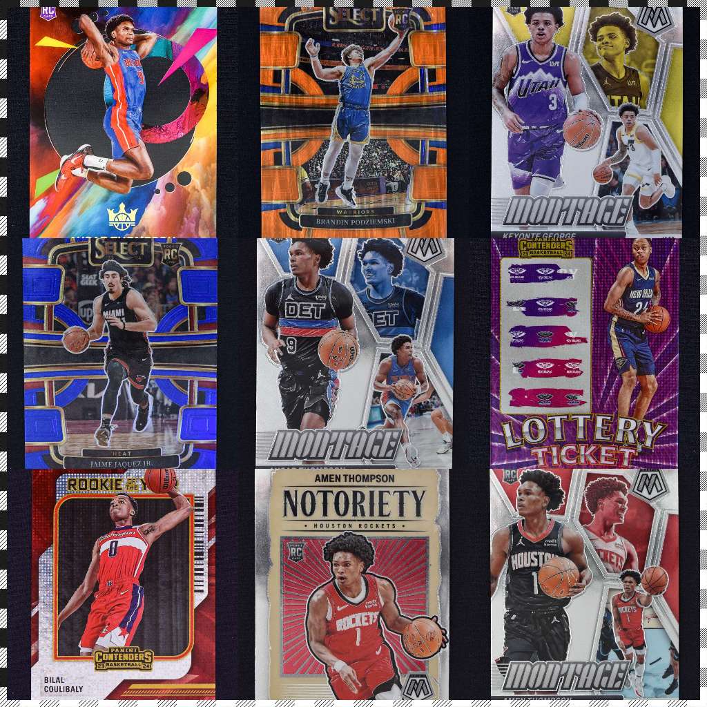 [Update10] การ์ดบาสเก็ตบอล Rookie NBA Cards แบบแยกใบ
