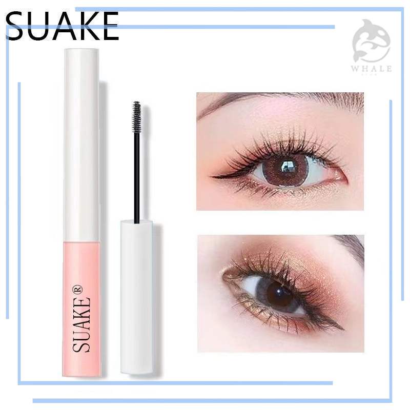 มาสคาร่า มาสคาร่ากันน้ำ Suake Mascaras กันน้ำ ติดทนนาน ขนตายาว ไม่หลุดร่วงง่าย หัวแปรงยาว และบางเป็นธรรมชาติ