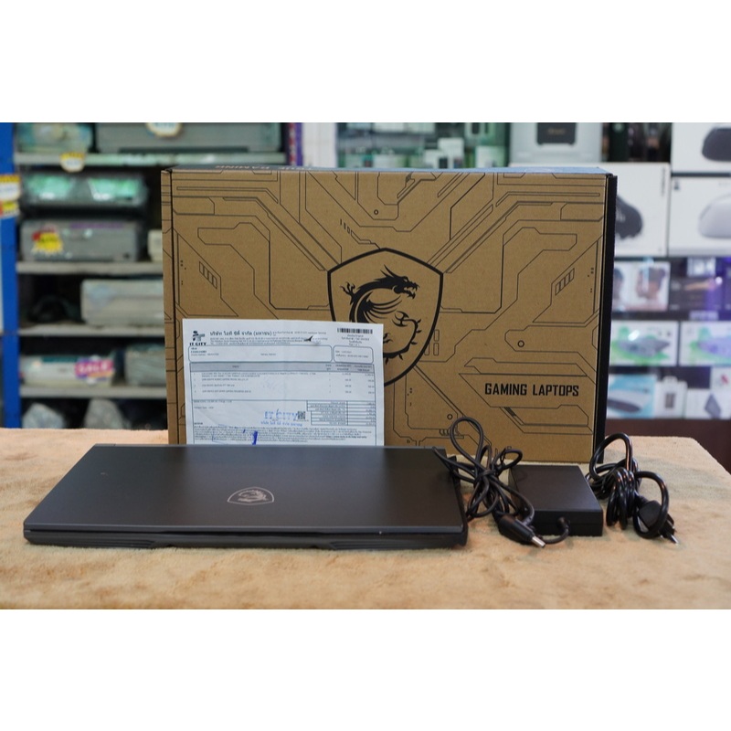 NOTEBOOK (โน้ตบุ๊ค) MSI THIN 15 B13VE-1608TH (COSMOS GRAY)