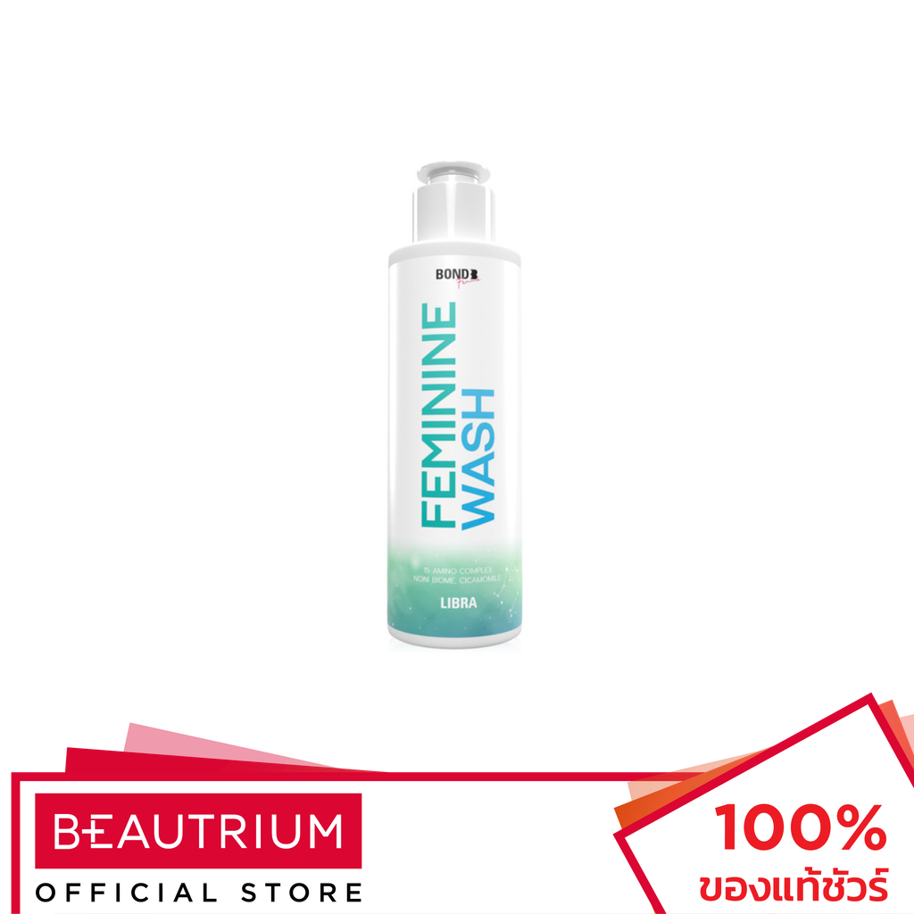 BOND Feminine Wash Libra ผลิตภัณฑ์ทำความสะอาดจุดซ่อนเร้น 130ml
