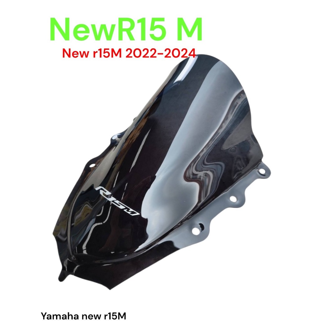 ชิวแต่งสำหรับ yamaha new r15 Mปี 2022-2024หน้าทรงนิยมสุด ใส่รถเดิมหน้าเท่านั่นหน้าแปลงหรือ หน้าแต่งใส่ไม่ได้ TP