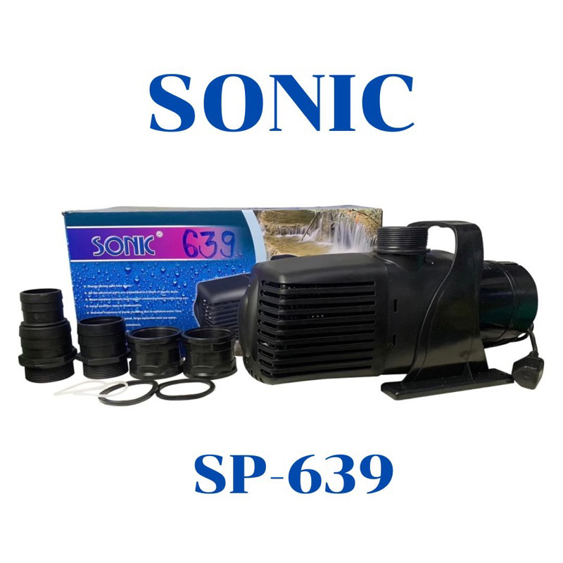 ปั้มน้ำ Sonic SP-639 ปั้มน้ำคุณภาพ ขนาดใหญ่ สินค้านำเข้าของแท้ 100 %