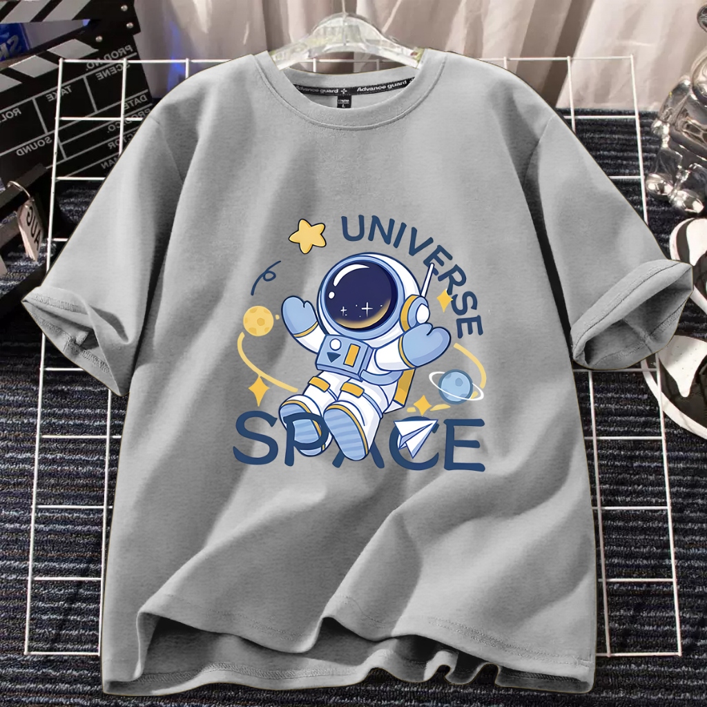 D-555 เสื้อยืดแขนสั้น ใส่ได้ทั้งชายและหญิง ลายแฟชั่นสวย