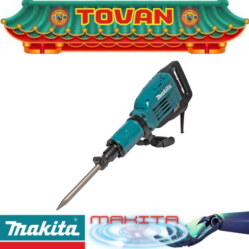 MAKITA รุ่น HM-1317C เครื่องสกัดไฟฟ้า 25 จูล ขนาด 30 มม. # ออก..ใบเสร็จ-ใบกำกับ