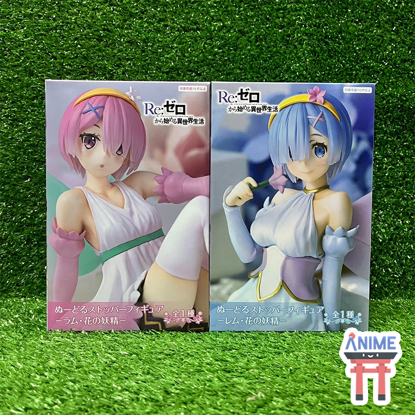 [พร้อมส่ง] Re:Zero - Ram, Rem - Noodle Stopper Figure - Hana no Yousei (FuRyu) ฟิกเกอร์ รีซีโร่ เรม 